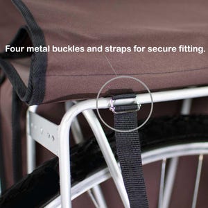 BikyBag Classic Bicycle Double Pannier Bag, Cycle, Bike, Women's - Mens image 14