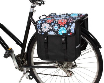 BikyBag Classic - Bicycle Double Pannier Bag, Cycle, Saddle, Bike, Women's, Men's