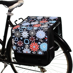 BikyBag Classic CL - Doppelte Fahrrad-Gepäcktasche, Fahrrad, Sattel, Fahrrad, Damen, Herren