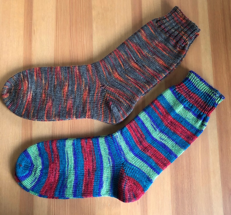 Machine Knitting Sock Pattern image 8