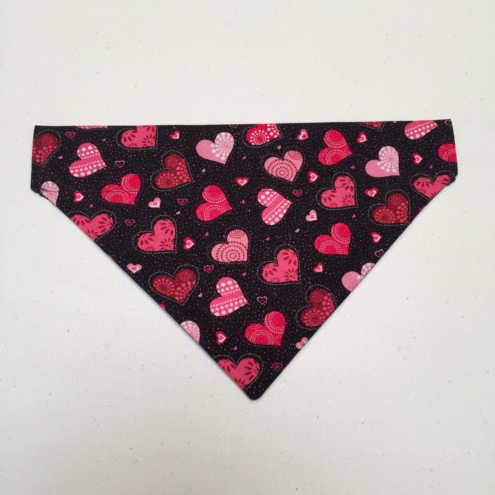 Red Pink Black Glitter Valentines Day Love Heart Over the - Etsy