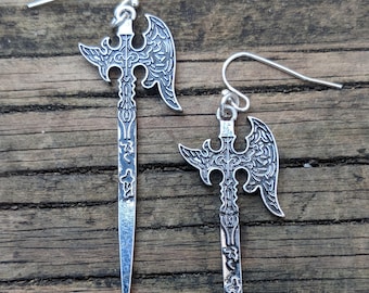 Battle Axe Earrings