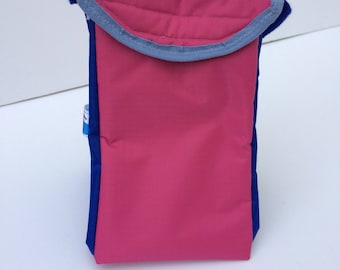 Insulated Lunch bag, insulated bag, lunch tote, handled lunch bag, small lunchbag, child’s lunch bag, lunch bag for women