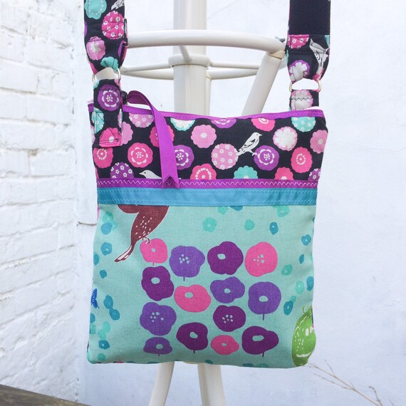 fabric cross body bag