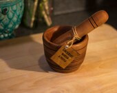 Handmade Bradford Pear Mortar and Pestle