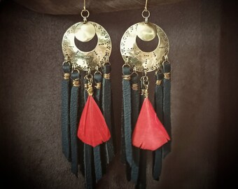 <<< Boucles d'oreilles FOLK >>>