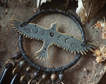 <<< Collier corbeau >>>