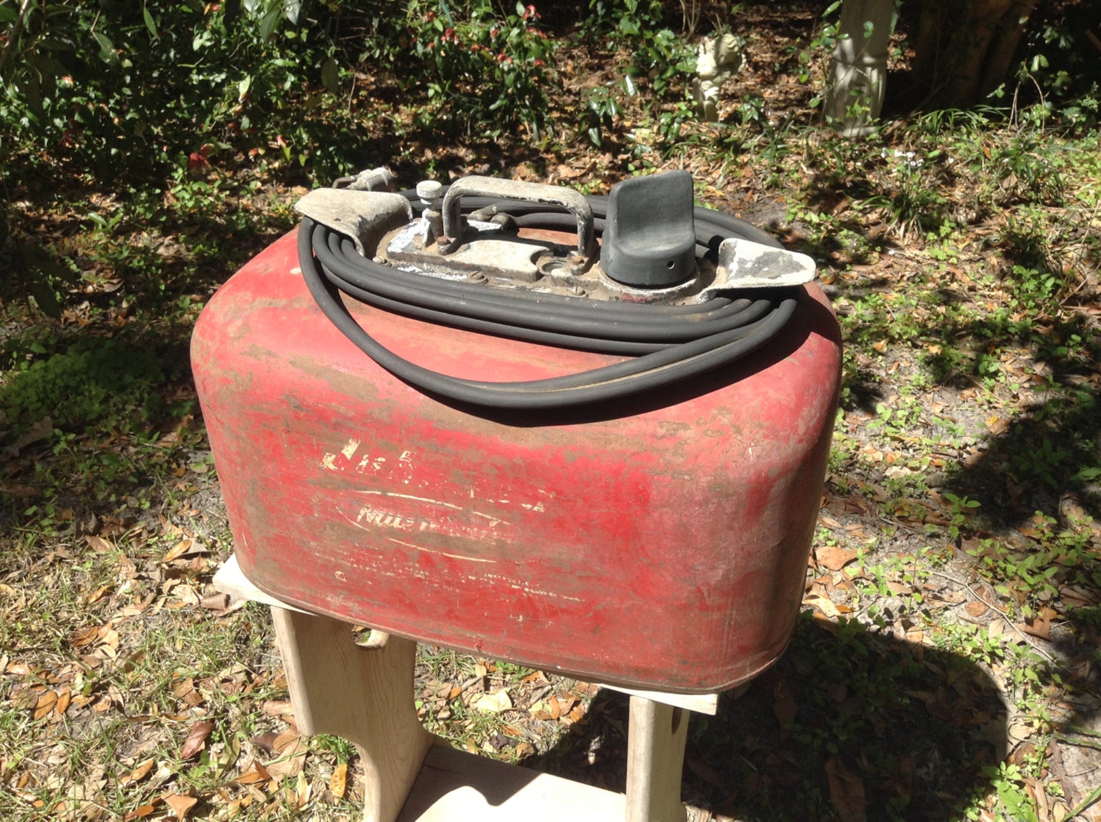 Vintage Johnson Outboard Fuel Tank Vintage Small Gas Can Old Etsy