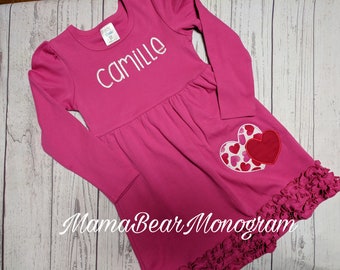 valentine's day girl dresses