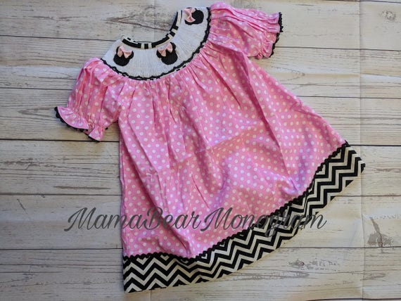 Minnie Mouse Smocked Dress