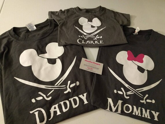 etsy disney pirate shirts