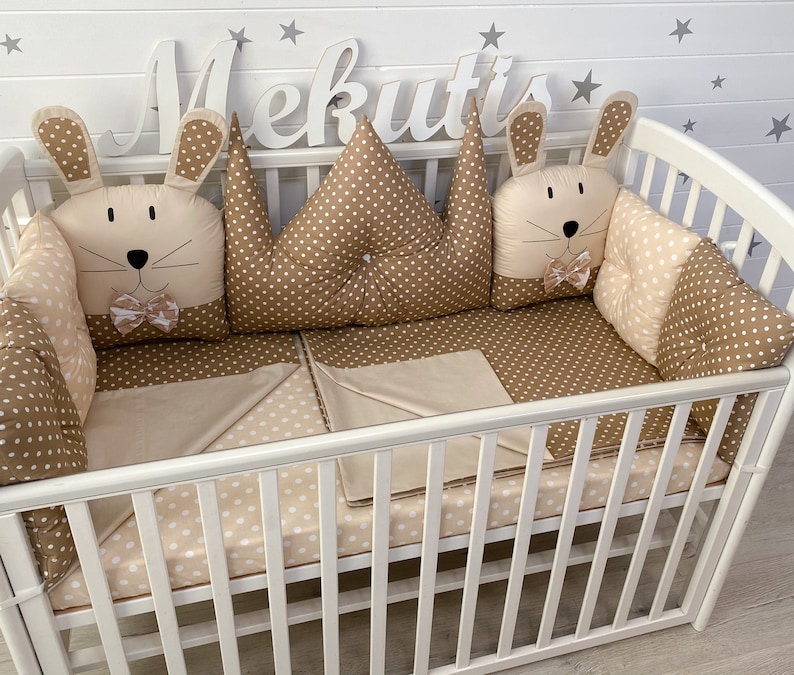 Cot Bumper Baby Bedding Set Baby Gifts Crib Bumper Baby Crib Nursery Set Nursery Cot Sets Cot Bedding Set Girl Baby Blanket