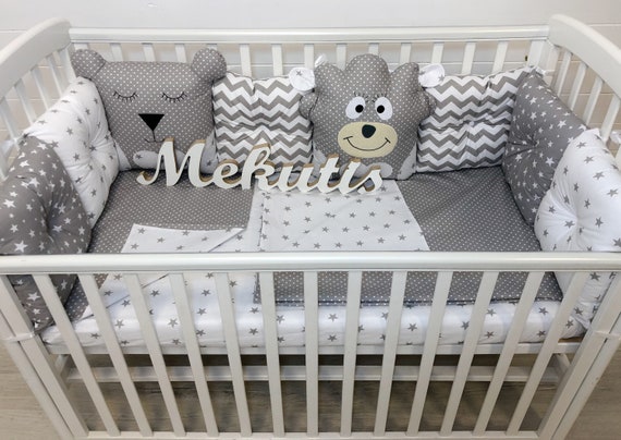 b&m cot bumper set