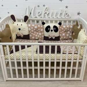 cot bumper sets boy
