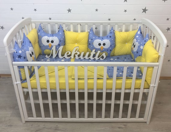 Baby Nursery Bedding Sets BOY BABY GIRL Cushion protector 9pcs bumper pillow