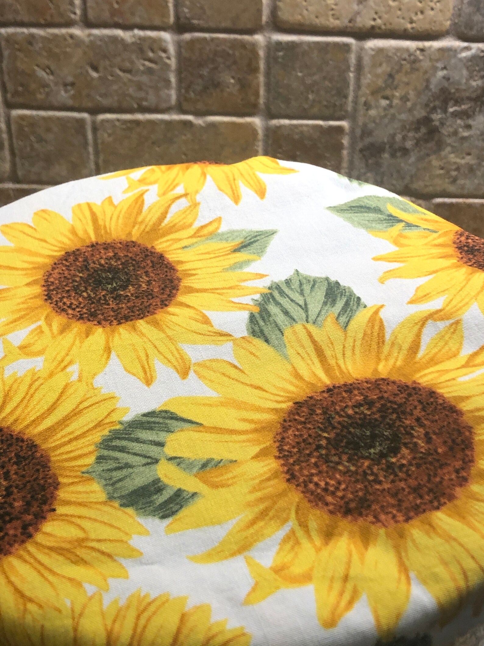 Reversible Kitchenaid Mixer Bowl Cover Sunflower Design Etsy