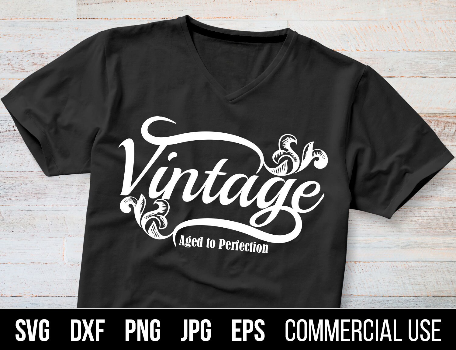 Download Vintage Aged To Perfection Svg Eps Vintage Birthday Etsy