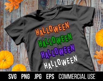 Halloween SVG, Halloween EPS, Halloween clipart. Commercial use, SVG cut files for cutting machines and eps for print