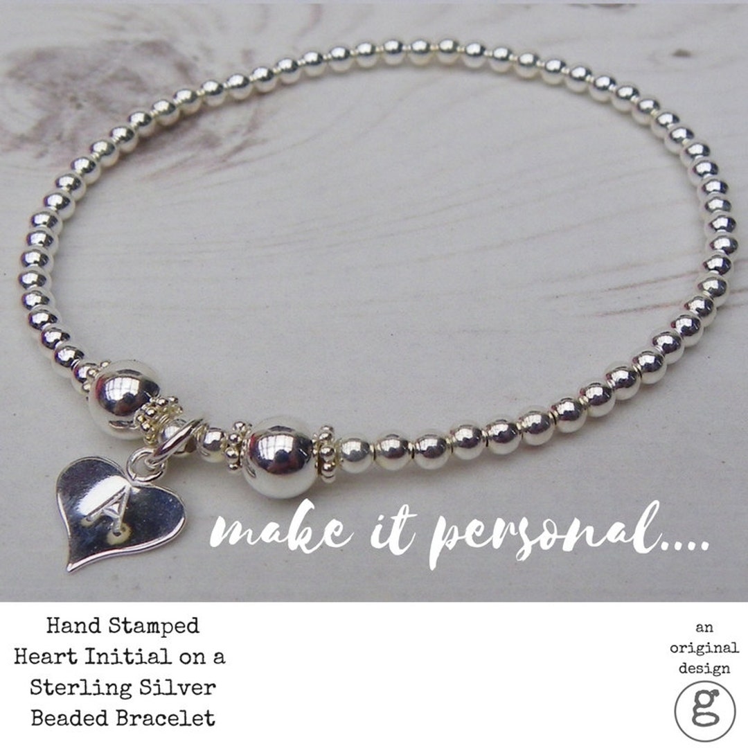 925er Silberarmband Perlmutt Herzanhänger SB0193SL