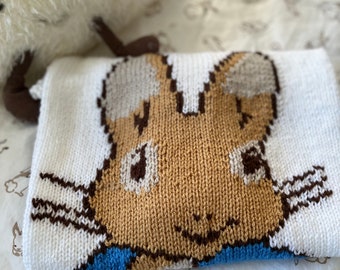 Peter rabbit blanket knitting pattern hotsell