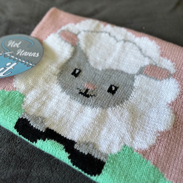 Baby Blanket Knitting Pattern Etsy