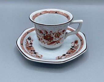 Wedgwood Kashmar - Flat Demitasse Cup & Saucer Set