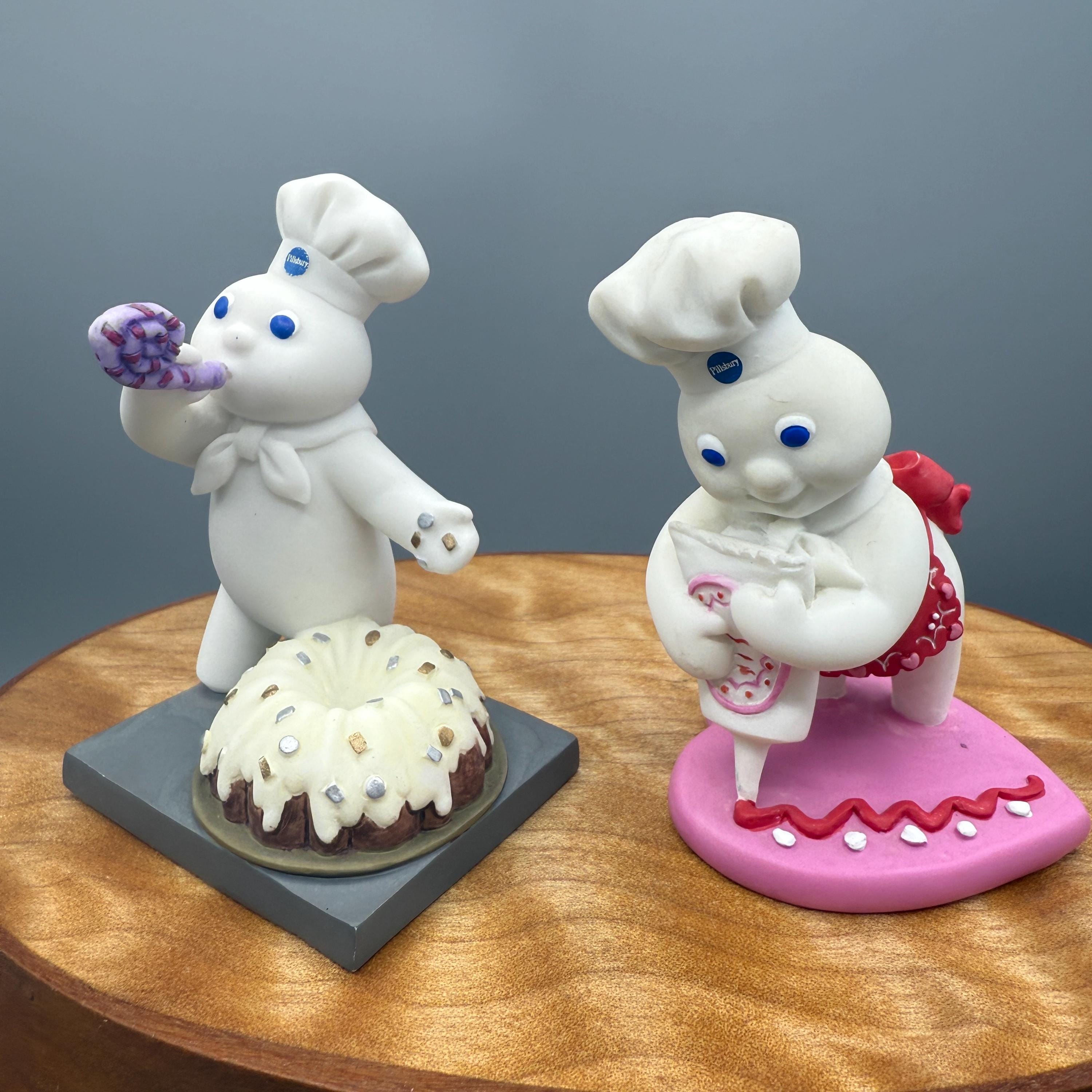 Pillsbury Doughboy Danbury Mint Perpetual Calendar Figurines - You