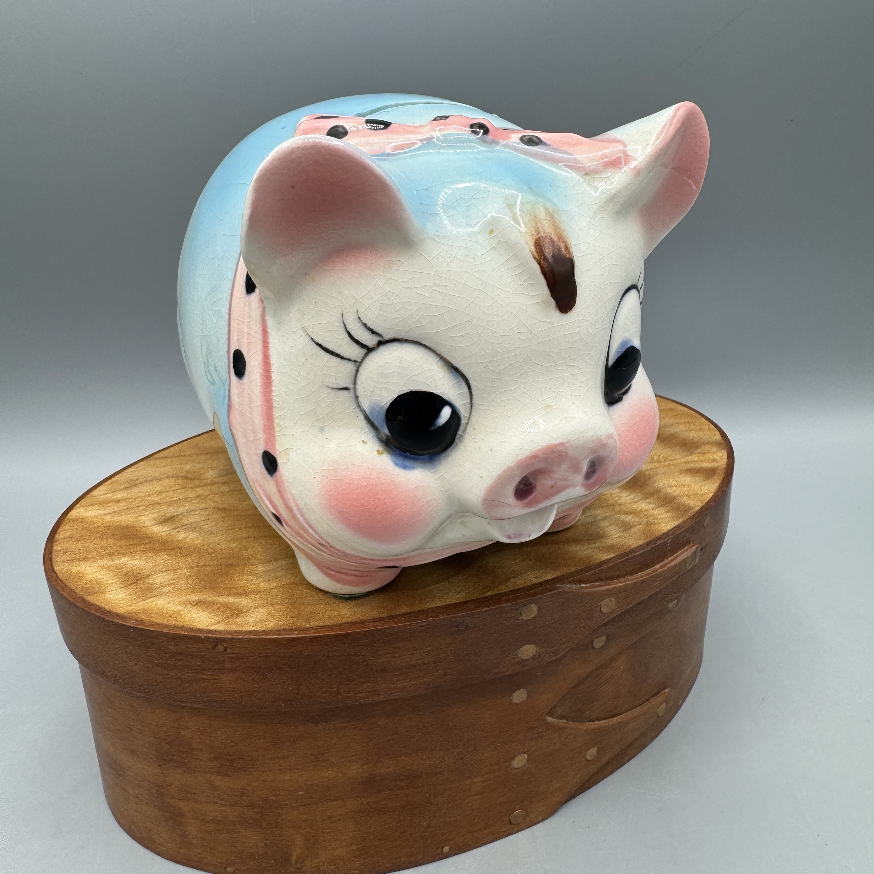 Vintage Piggy Bank Japan - Etsy