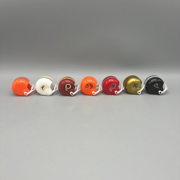 You Choose - Vintage NFL Gumball Machine Mini Helmets