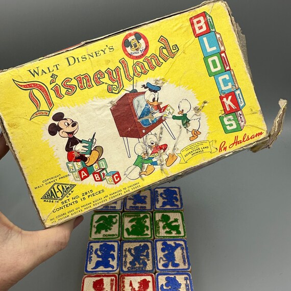 Walt Disney Disneyland Blocks 15ピース Walt Disney Disneyland Blocks 15ピース Disneyland Disney Walt