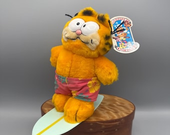 ヴィンテージ ガーフィールド スイミング ぬいぐるみ（アヒルの浮き輪