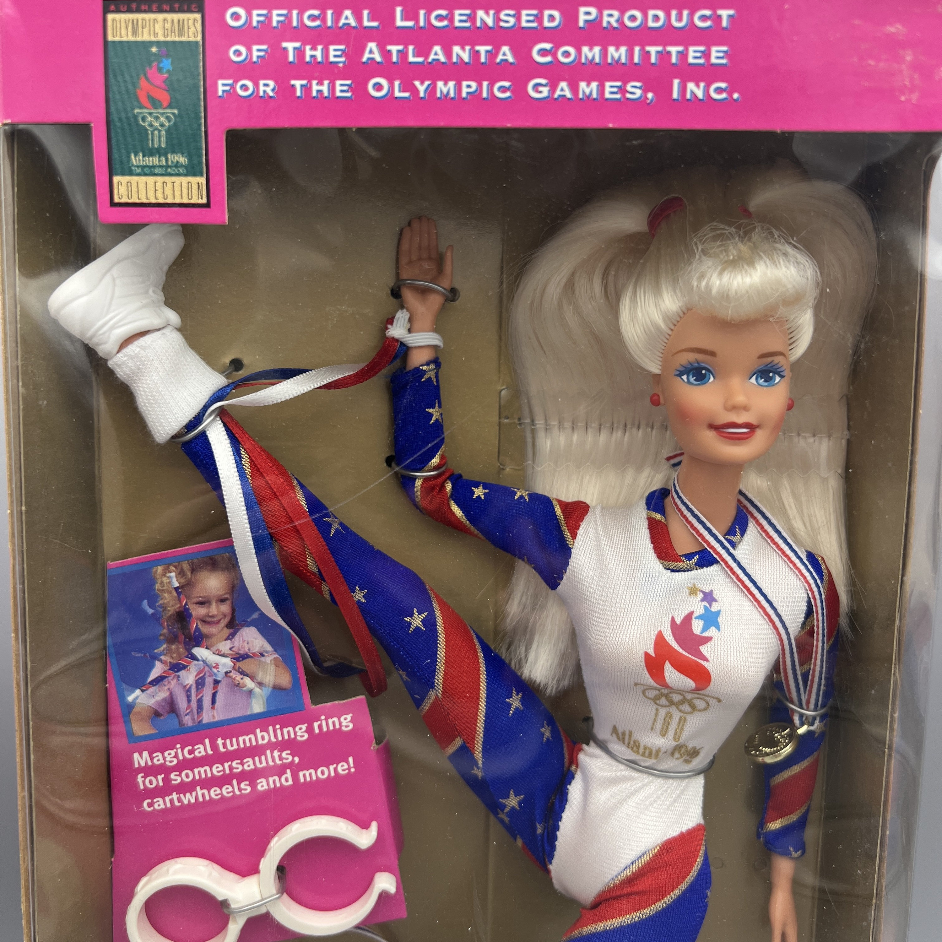 Barbie Olympic Gymnast 1996 Atlanta Games Barbie Collectible Etsy Canada