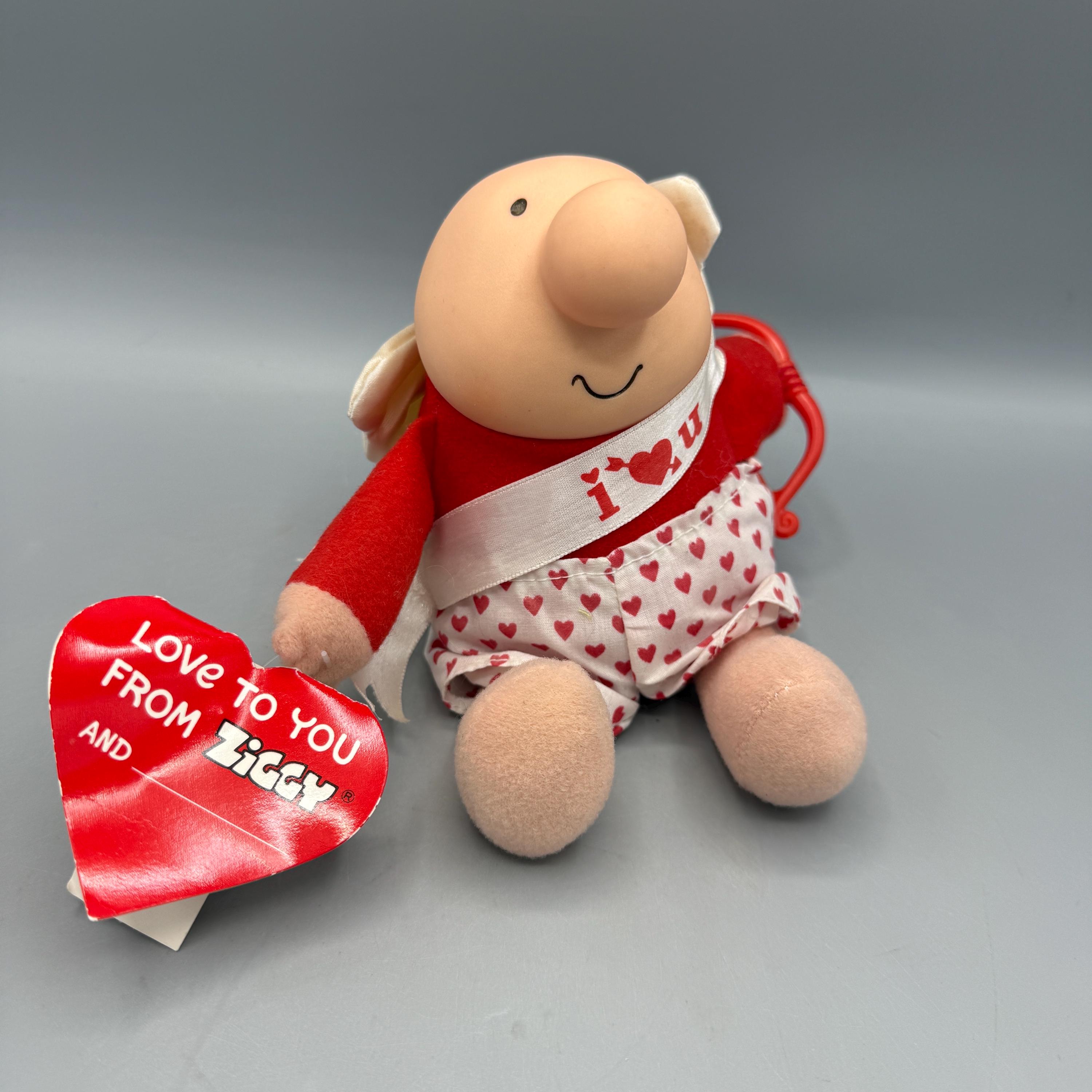 Vintage Ziggy Plush, Valentines Cupid Ziggy Toy From 1988 - Etsy