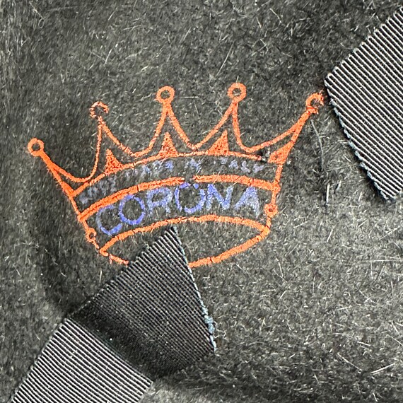 Black Hat with Colorful Feathers and Net by Jane … - image 9