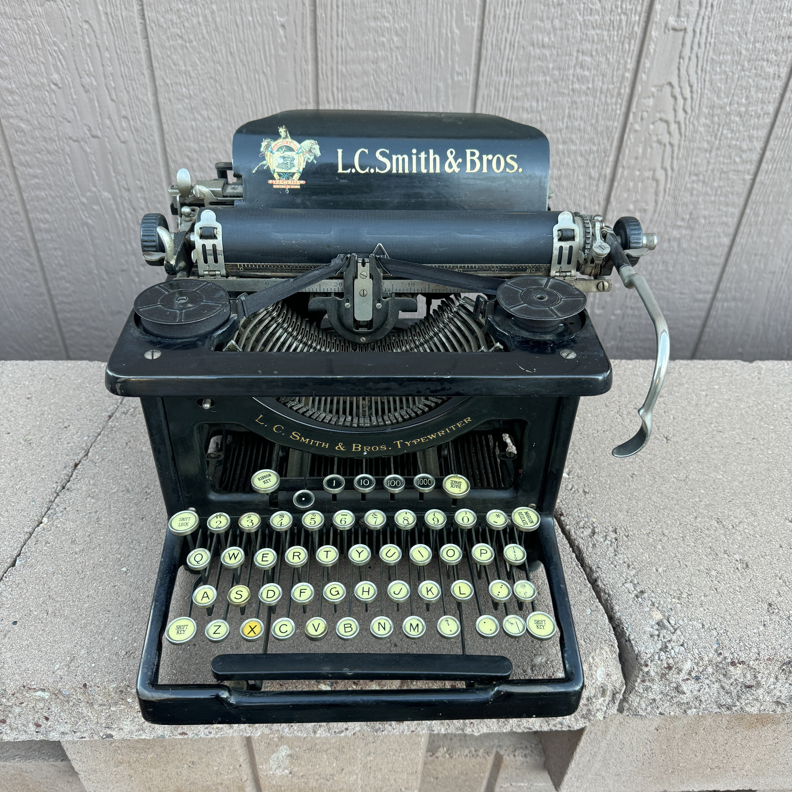 L.c. Smith Typewriter - Etsy L.c. Smith Typewriter - Etsy