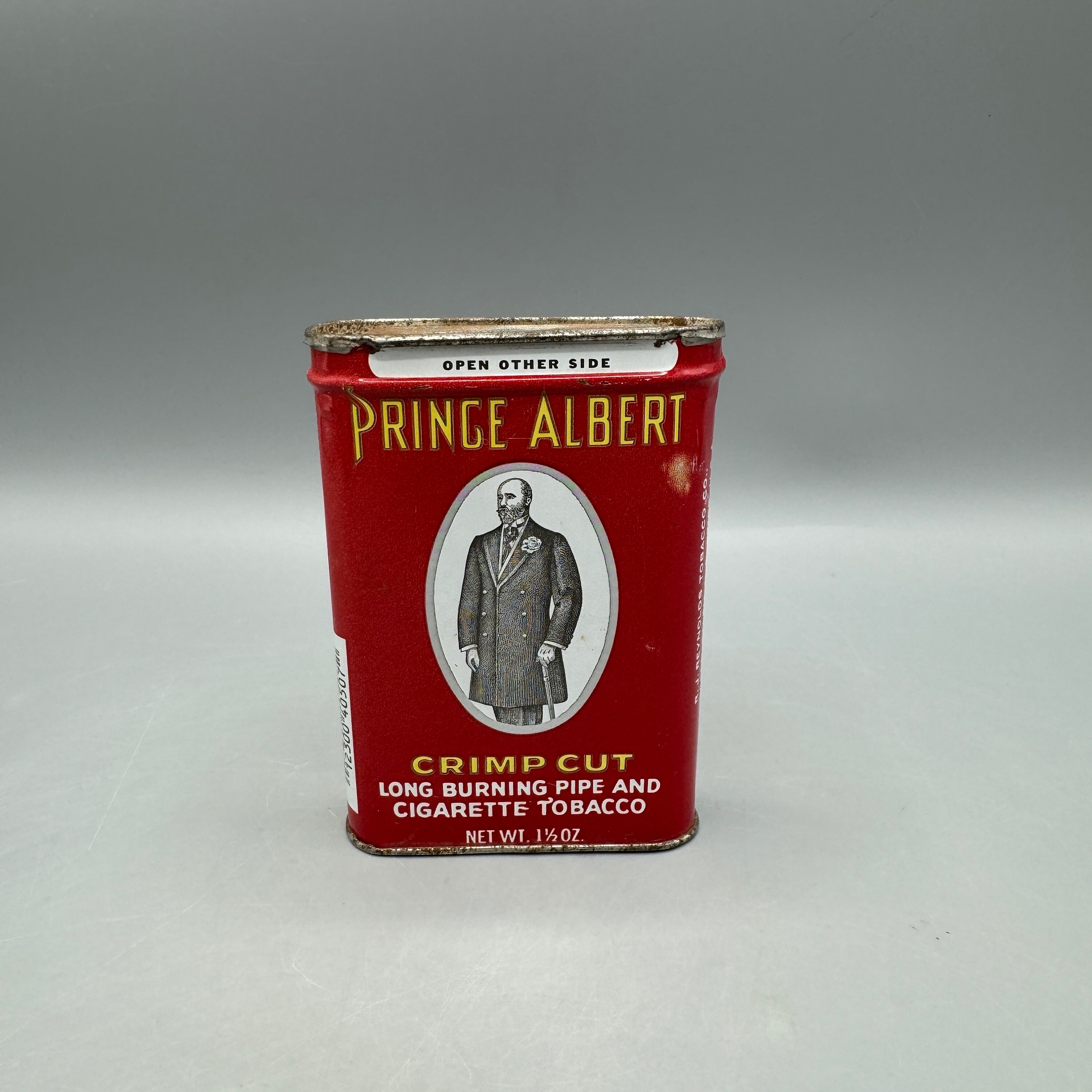 prince albert tobacco tin age Vintage Prince Albert Crimp Cut Tin
