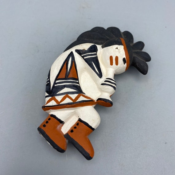 Clay Kokopelli Figurines Set of 2 Clay Kokopelli Figurines Set of 2