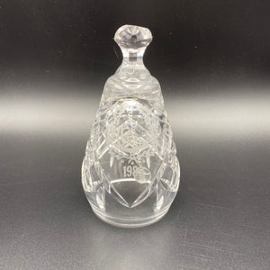 ヴィンテージ ウォーターフォード クリスタル クリスマスベル 1989