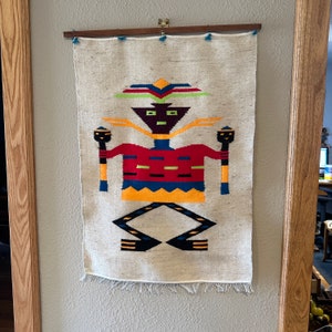 Vintage South American Wool Wall Hanging