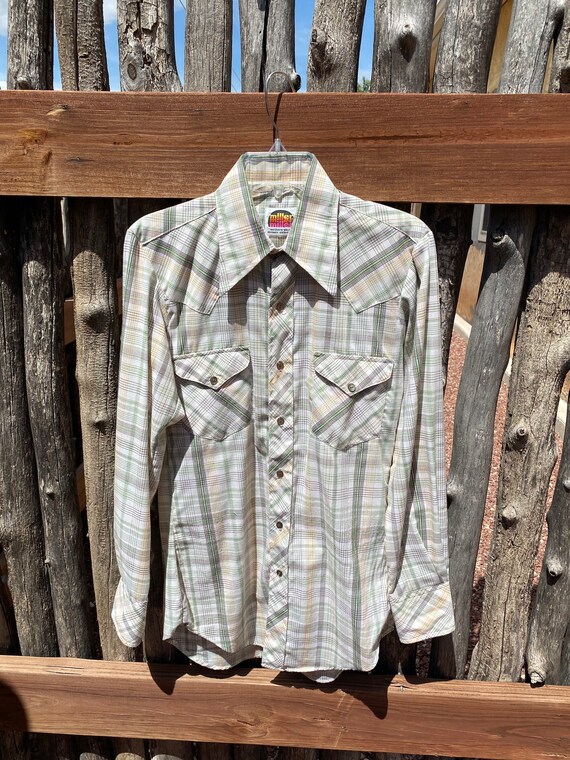 Vintage “Miller, Miller, Miller” Western Shirt