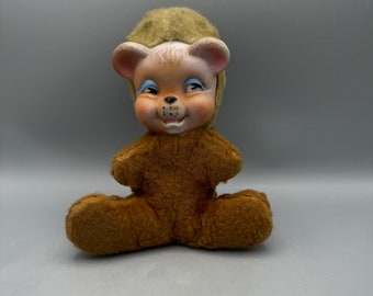 Rushton Chubby Tubby Teddy Bear Rubber Face Large 17” Plush