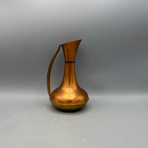 Small Copper Decorative Pitcher, Vintage (Made in England)