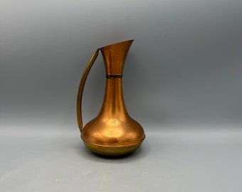 Small Copper Decorative Pitcher, Vintage (Made in England)