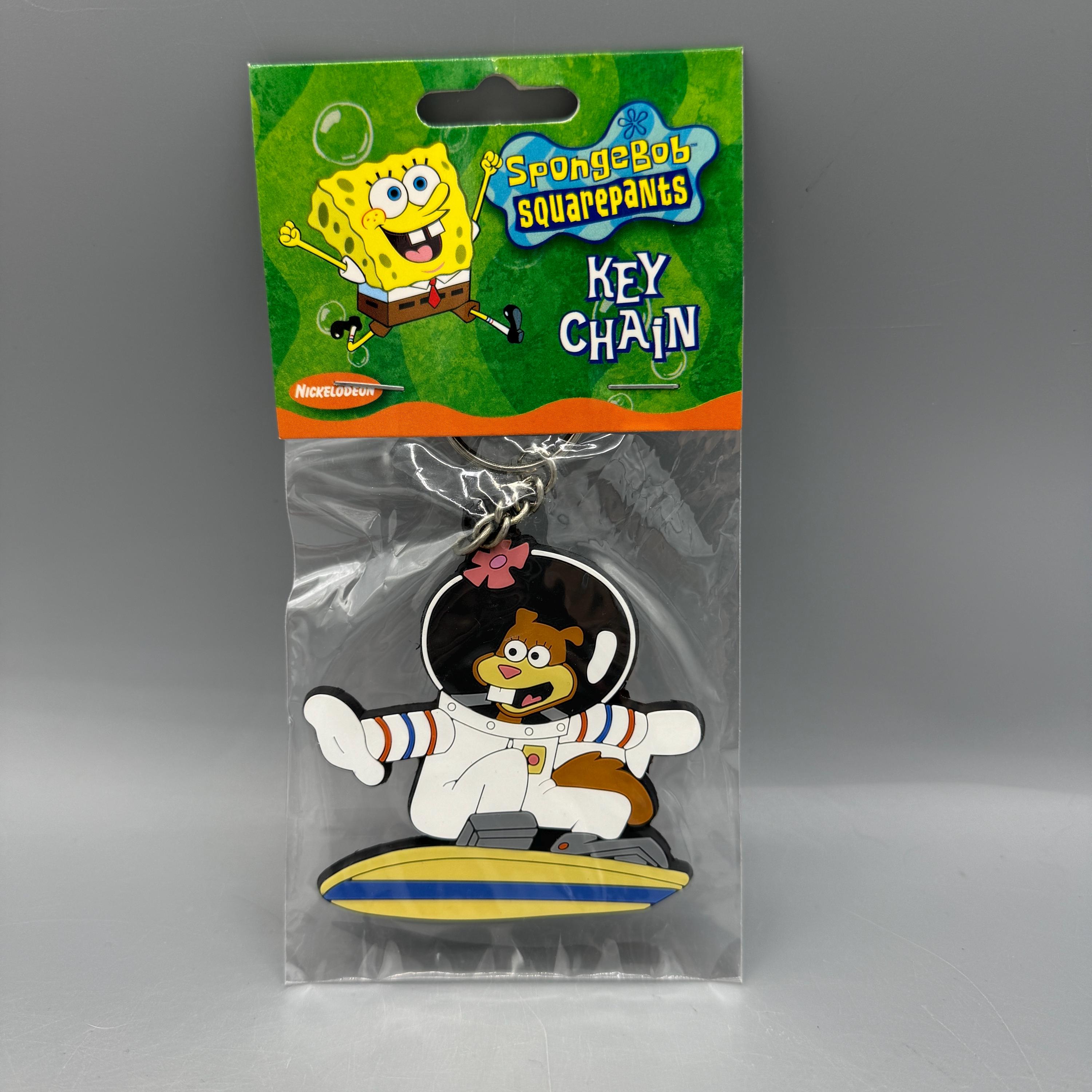 Sandy Cheeks Keychain Sandy Cheeks Spongebob Text Nickelodeon Spongebob Squarepants Sandy