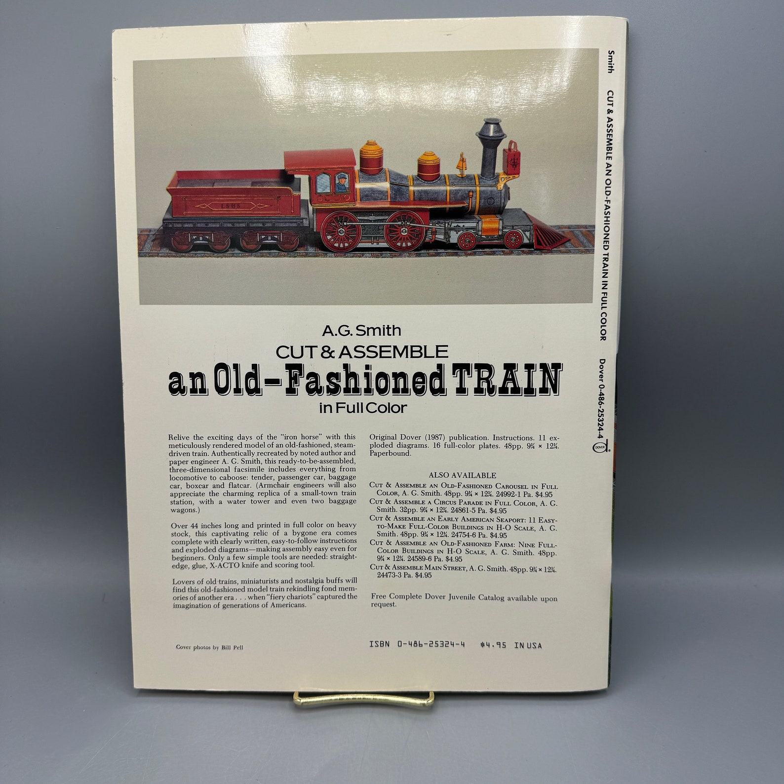 Smith Train Vintage A.G. Smith Paper Train Model: Cut & Assemble Booklet - Etsy