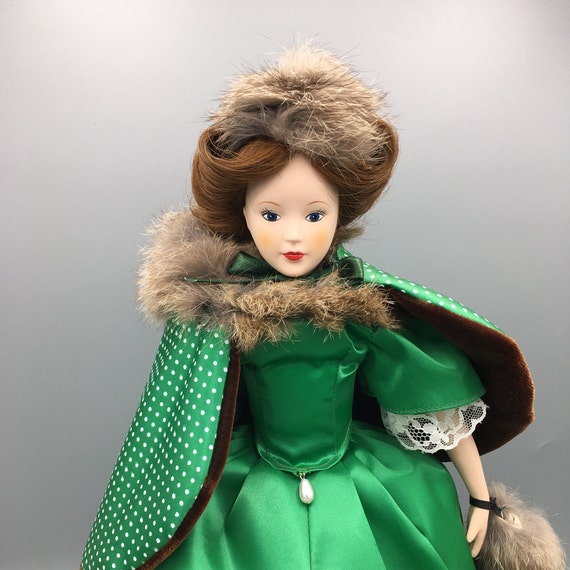 Anna Karenina Porcelain Doll 15- Bertha Rodger Doll 1985 - Etsy Israel
