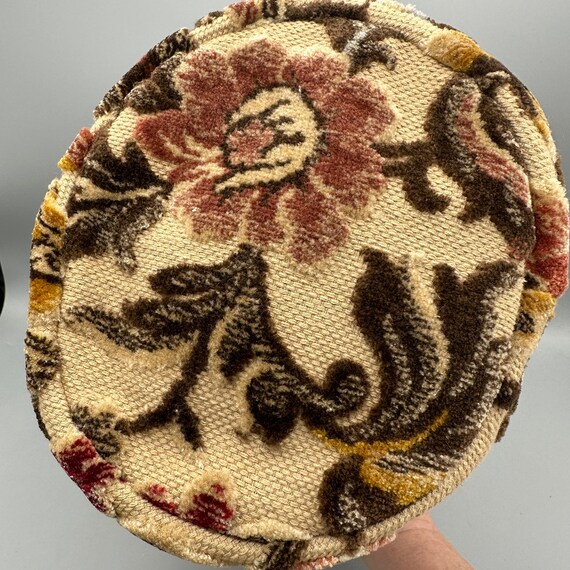 Carpet Bag Pillbox Hat by Union Made, Vintage - image 2