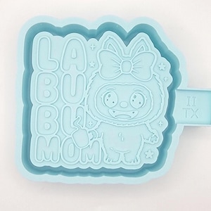Labubu Mom Full and Medium Size Freshie Silicone Mold