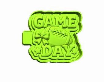 3D Game Day Full Size Freshie Silicone Mold
