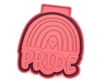 Pride Rainbow Full Size Silicone Freshie Mold